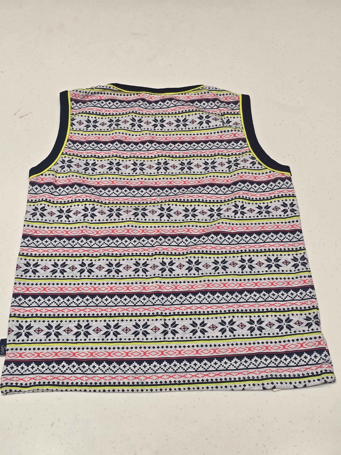 Boys Cotton Printed Sleeveless T-Shirt