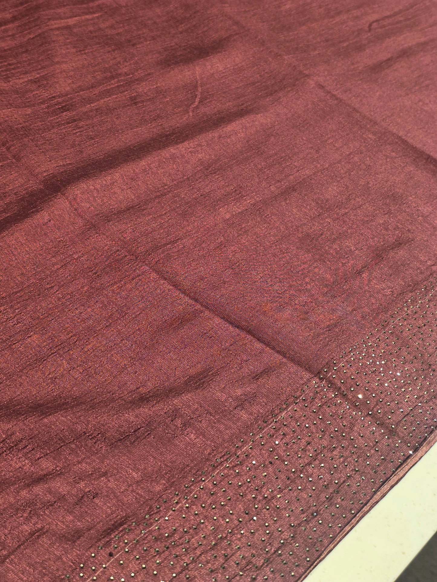 Fancy saree with stone work Party wear