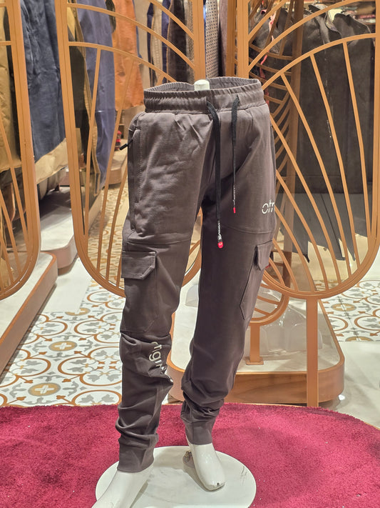 Lycra Material cargo pant for boys with Elasticable waist