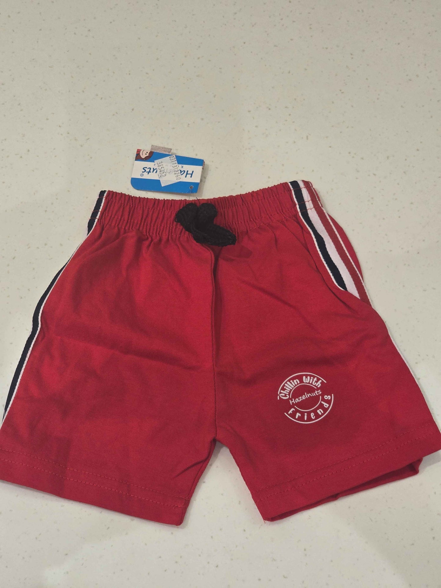 Boys Cotton Spot Print Summer Shorts