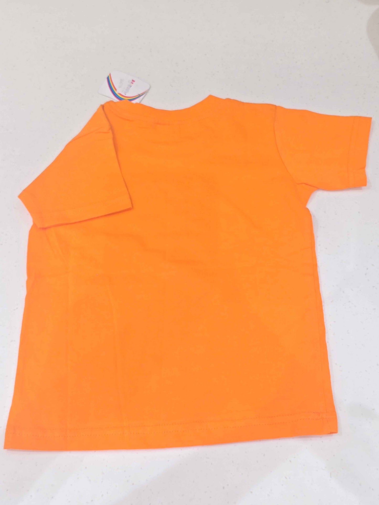 Boys Cotton Plain Half Sleeve T-Shirt