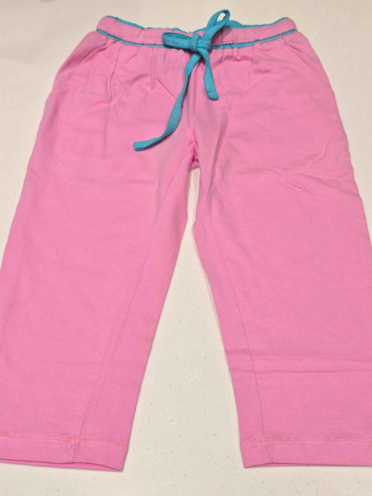 Cotton material capri for girl with Elasticable waist