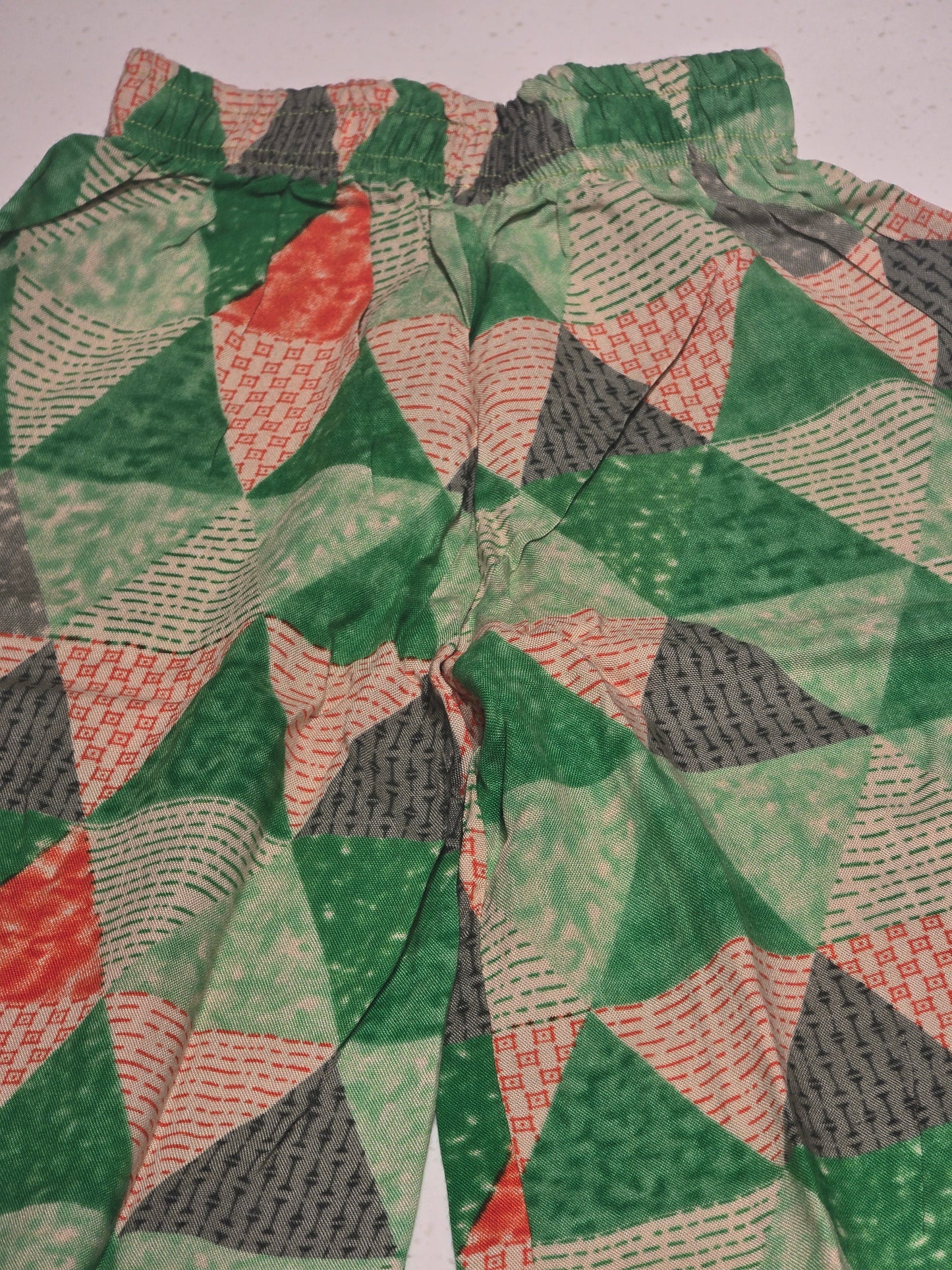 Printed Cotton material multi color plazo pant for girl