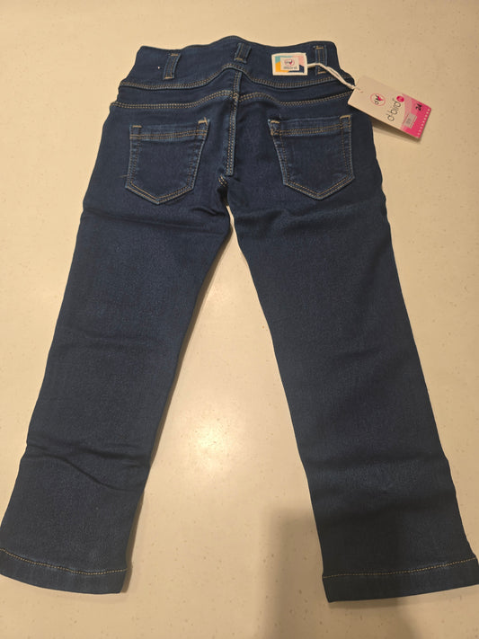 Blue Denim Jeans Pants for Girls