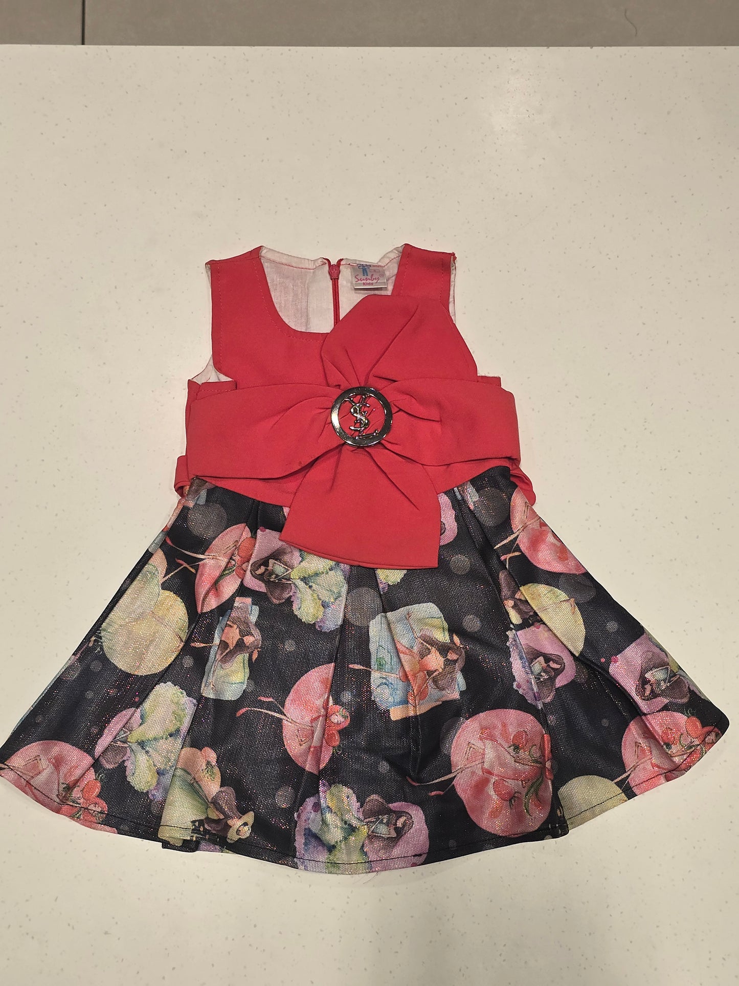 Baby Girls Printed Hosiery Cotton Frock