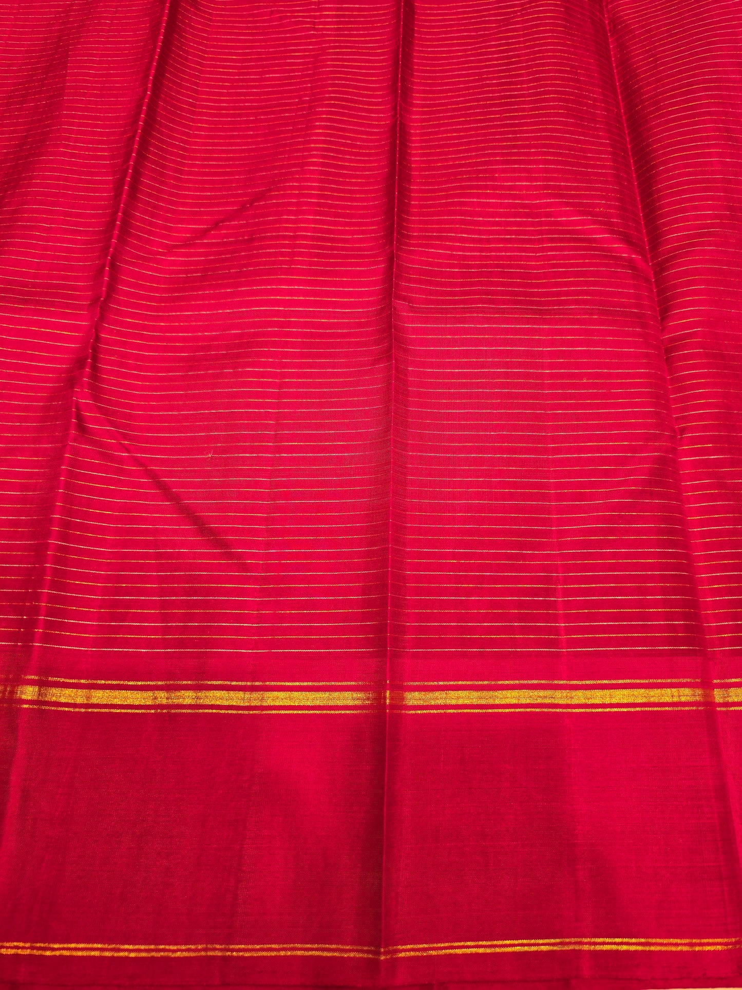 Women Orange Pink Pure Kanjivaram Silk Saree