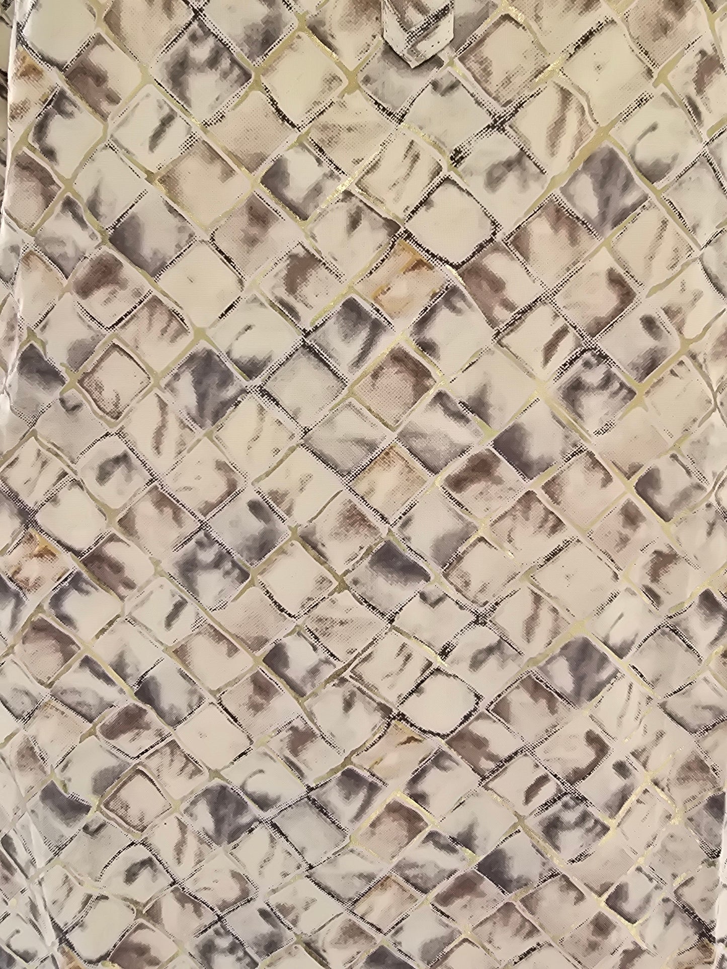 Women Cream Linen Cotton Straight Kurta