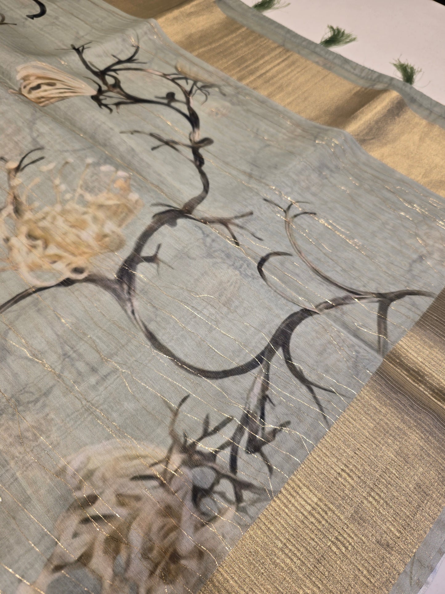 Double Organza with art silk Festive | party wear