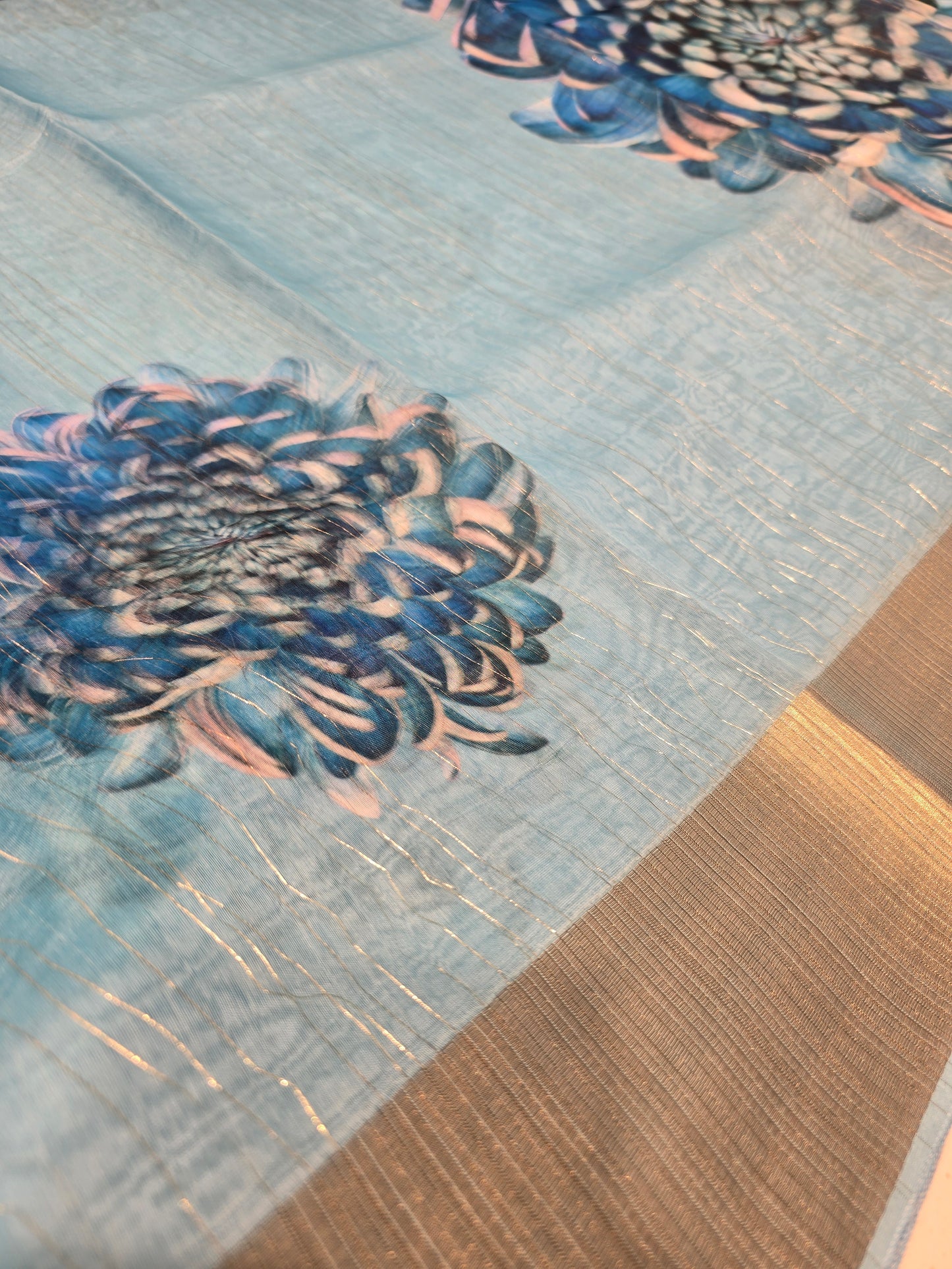 Double Organza with art silk Festive | party wear