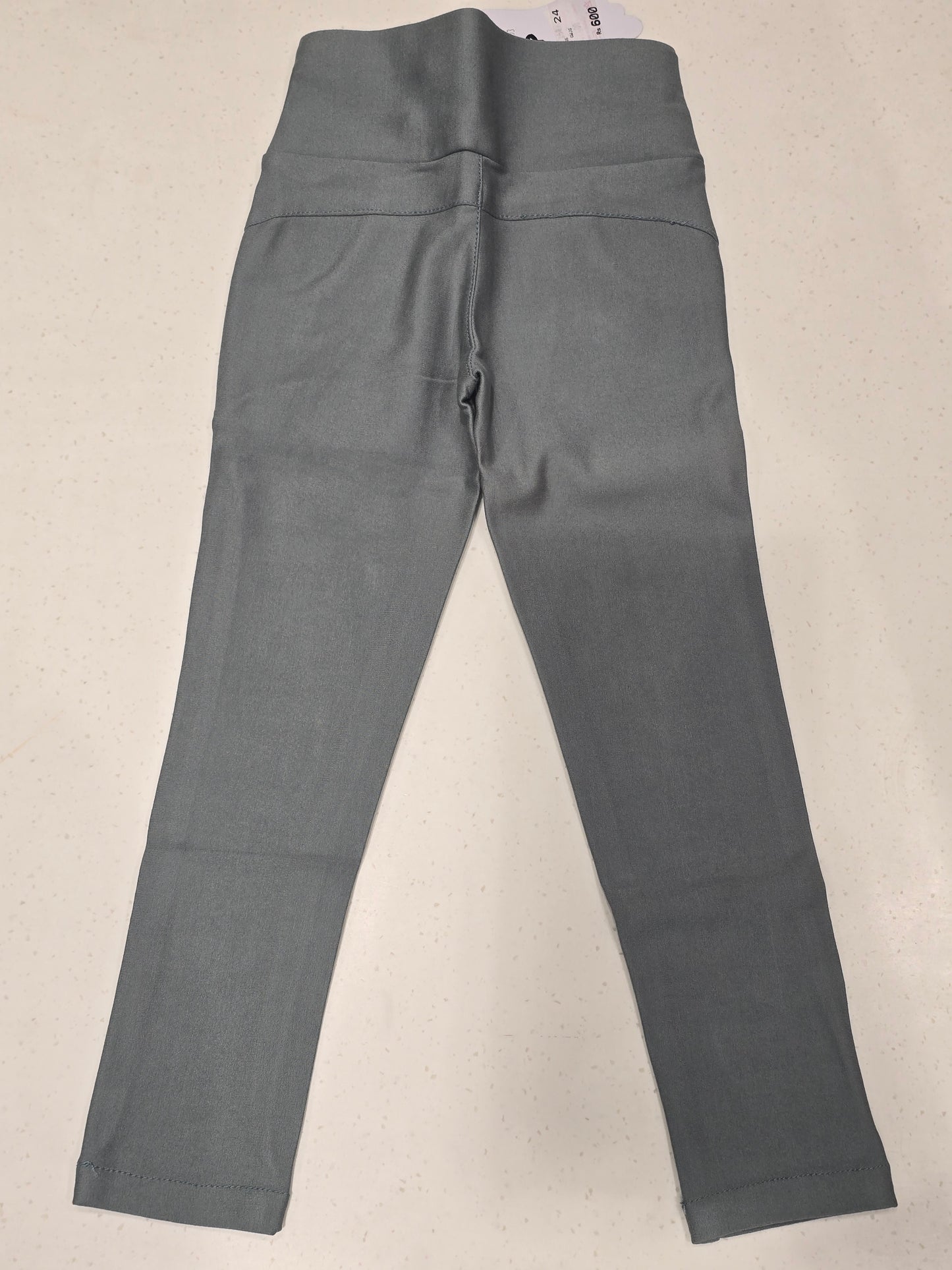 Gray Stretchable Pants for Girls