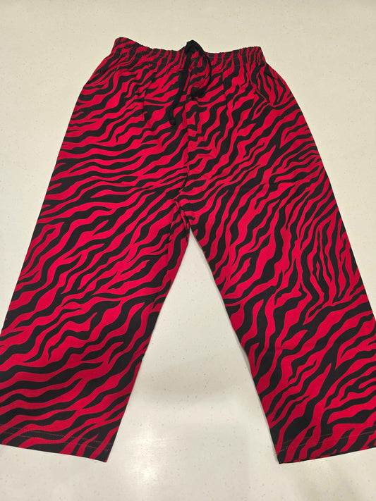 Printed Hosiery material ¾ for girl