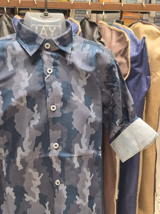 Boy Printed Cotton Summer Shirt