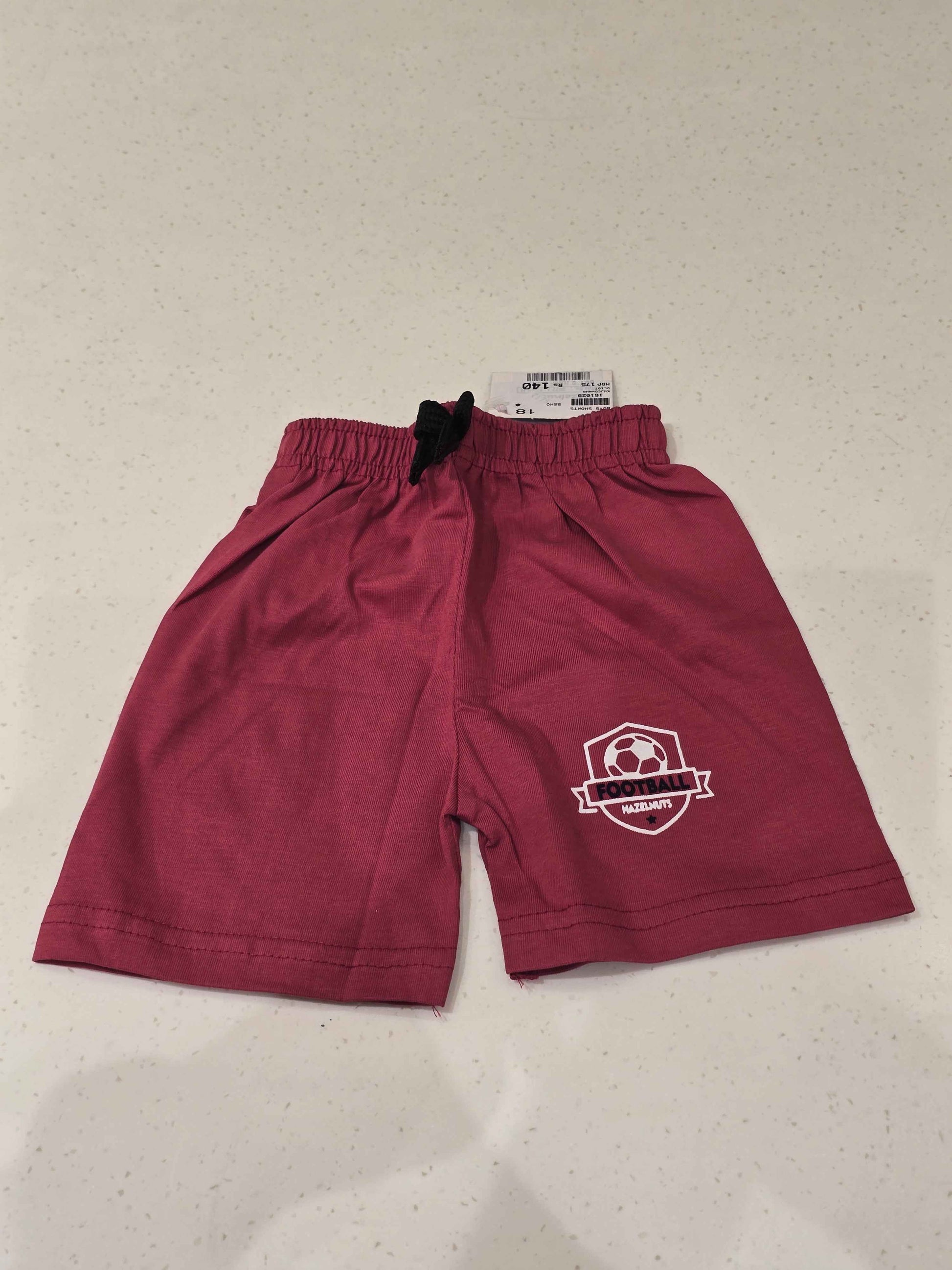 Baby Boys Cotton Elastic Waist Shorts