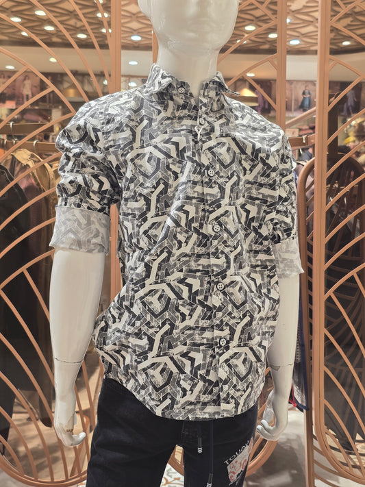 Printed Cotton Shirt for Boys