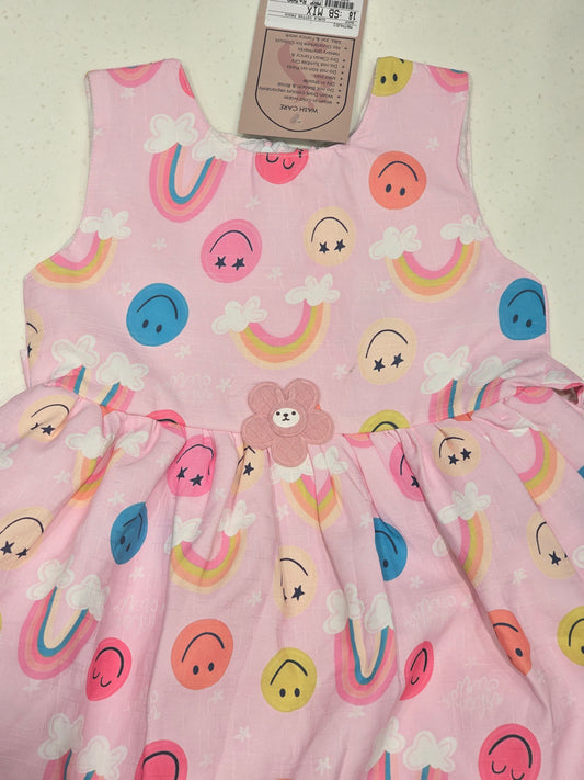 Baby Girls Printed Cotton Frock