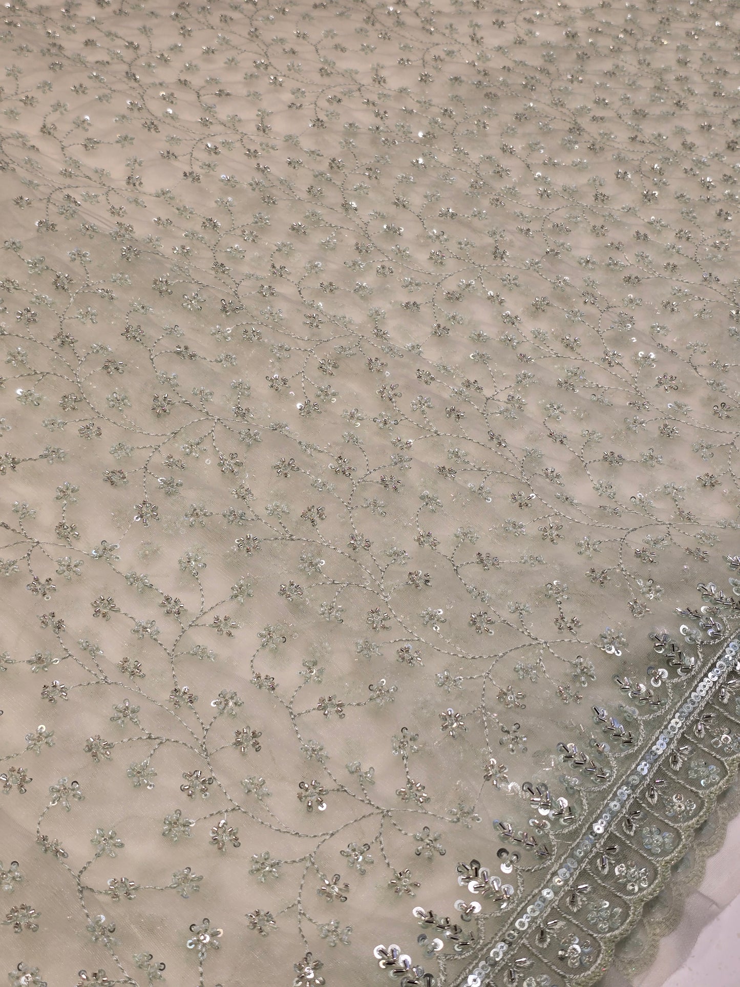 Exclusive Bridal fancy , stone & sequence work with Shapper obtainable