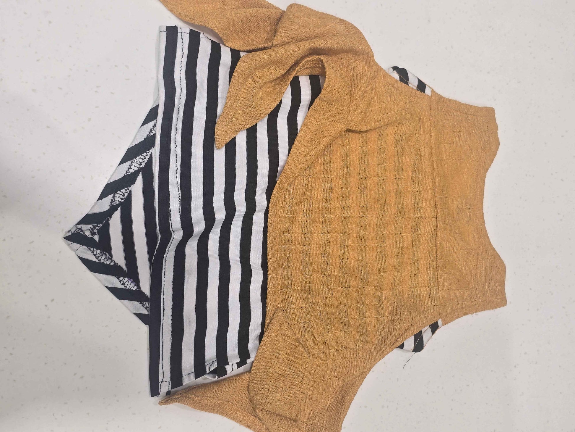 Lycra Material western top for girl baby