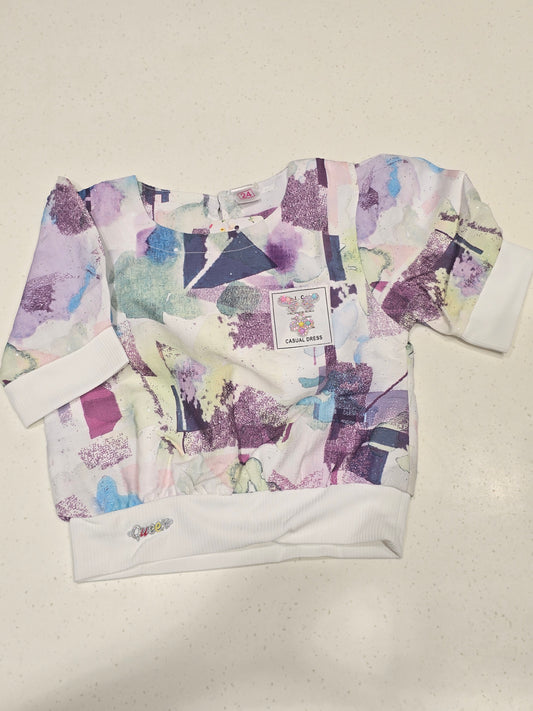 Printed Cotton Crop Top for Girls