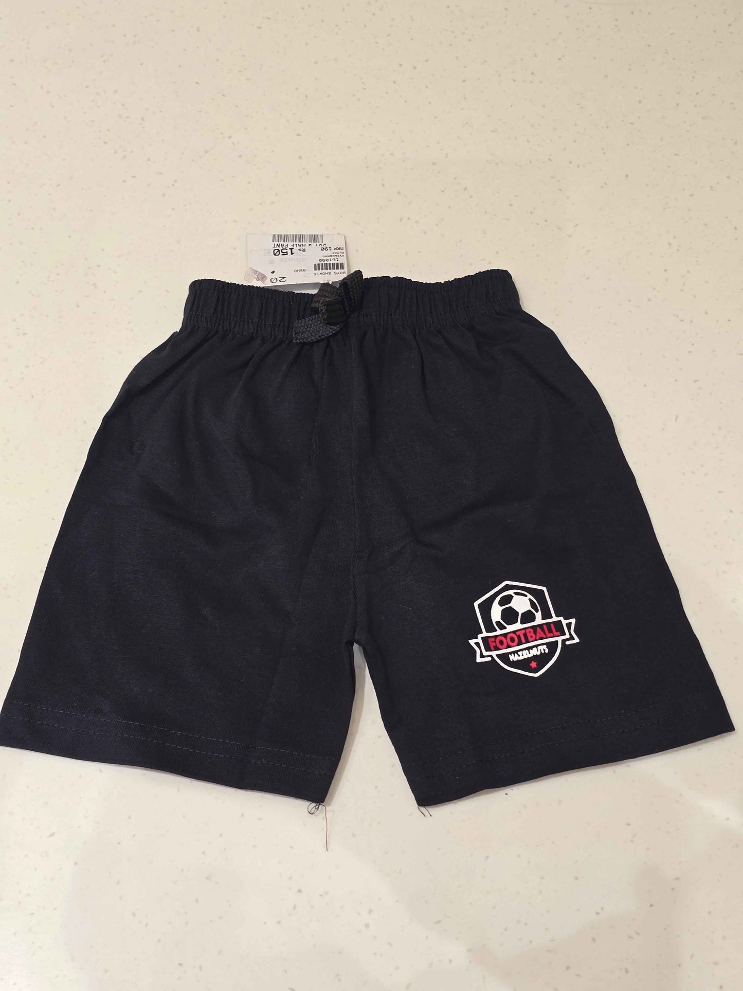 Baby Boys Cotton Elastic Waist Shorts
