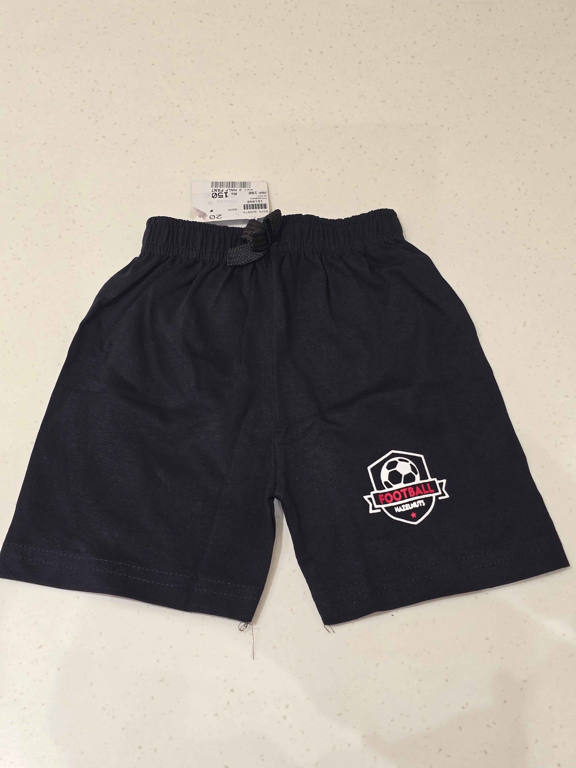 Baby Boys Cotton Elastic Waist Shorts