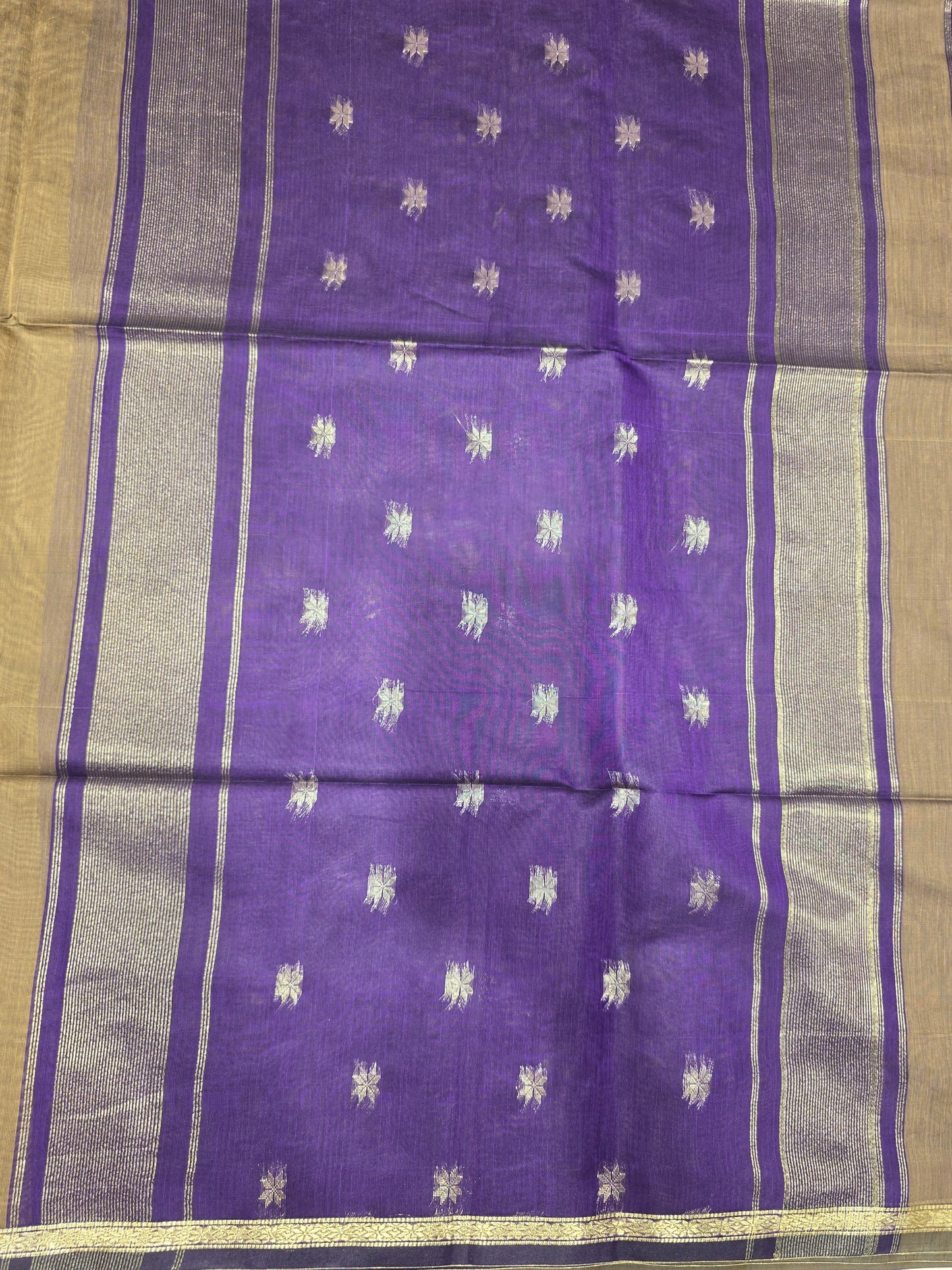 Maheshwari Cotton Silk Saree with Zari Border & Butta Design | Lightweight Festive & Daily Wear Saree for Women