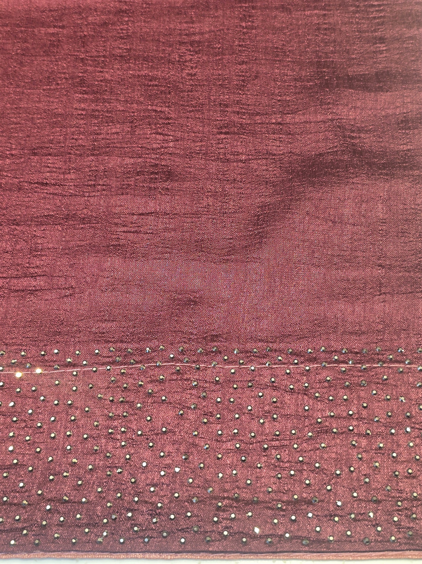 Fancy saree with stone work Party wear