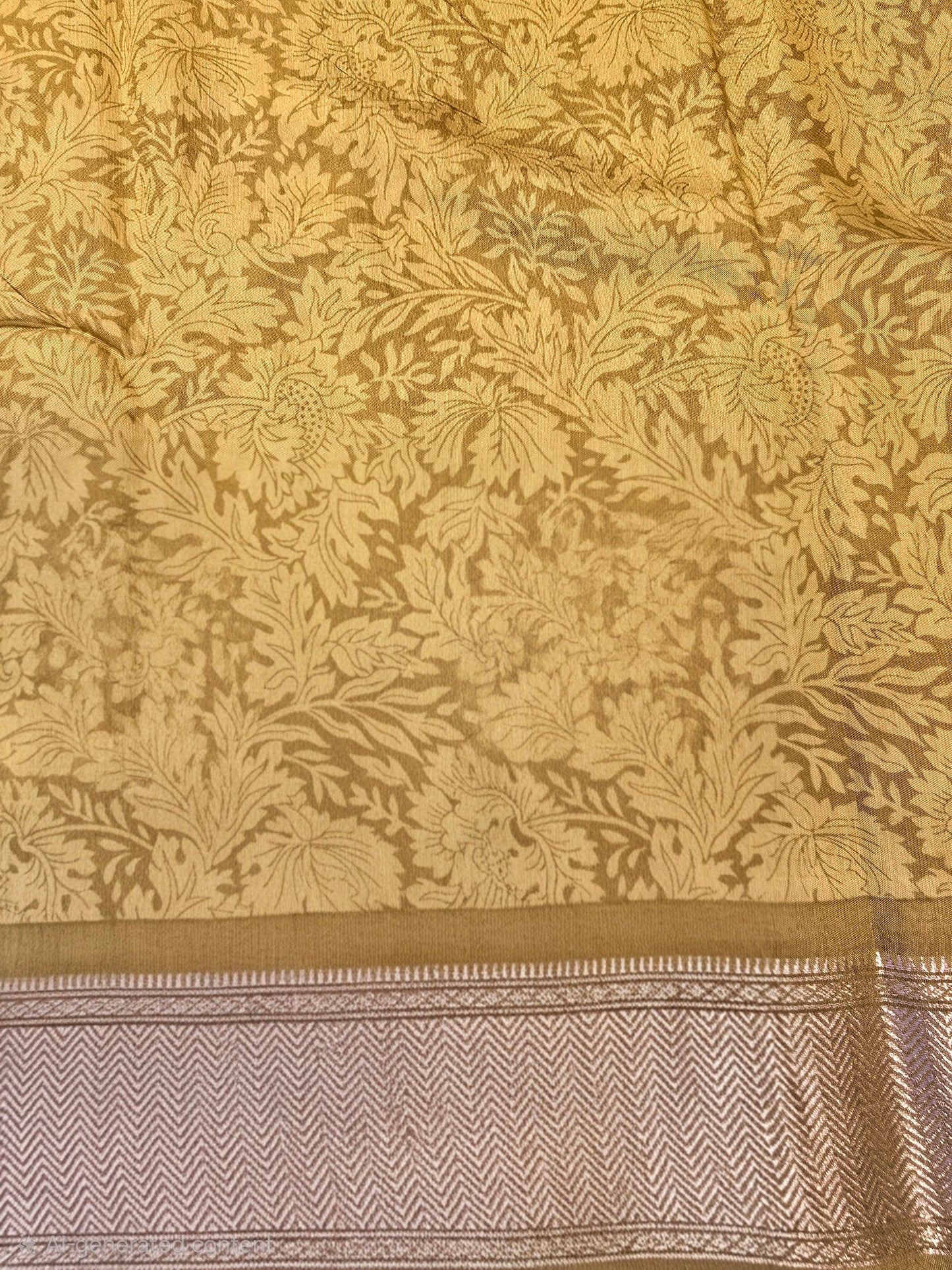 Soft Printed Cotton Saree with Gatti Border | Lightweight Festive & Daily Wear Saree