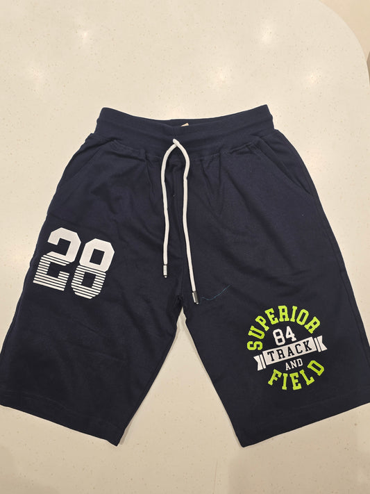Blue Soft Cotton Shorts for Boys