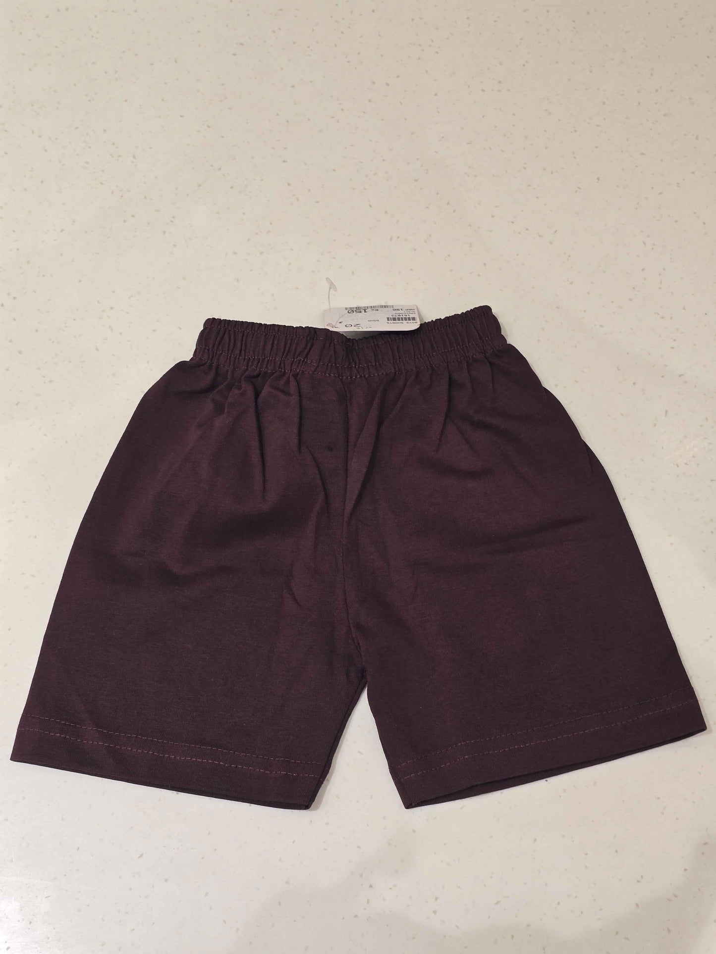 Baby Boys Cotton Elastic Waist Shorts