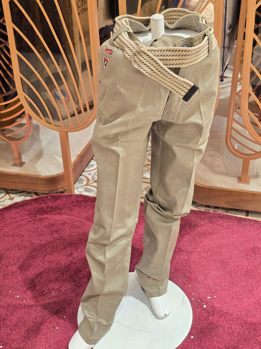 Denim material gray color pant for boy