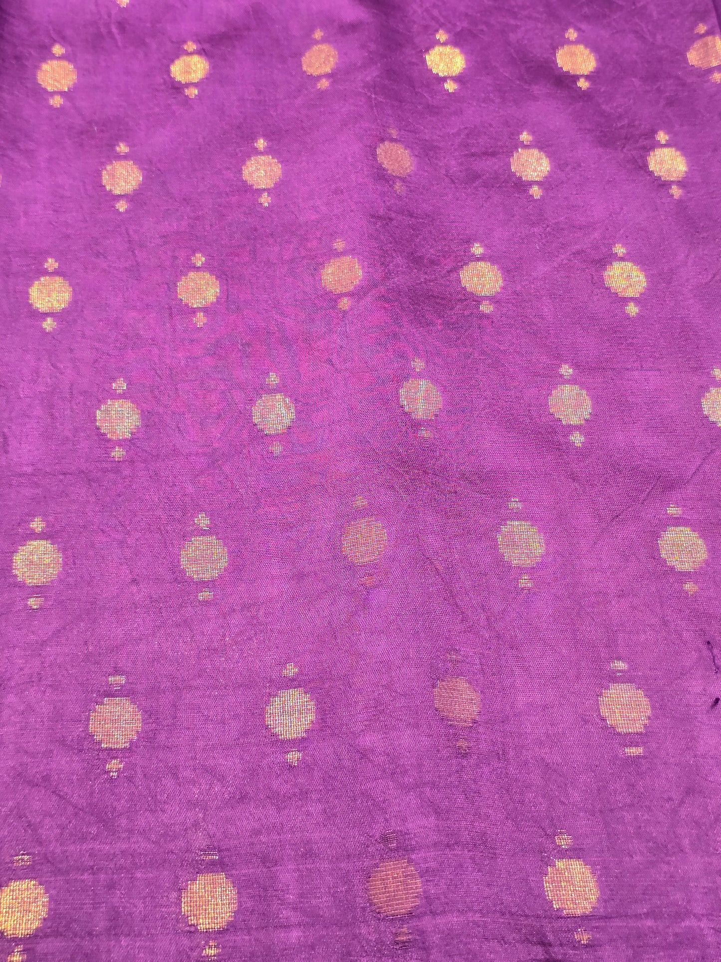 Kalamkaari Crepe Silk Saree with Artistic Border & Festive Elegance