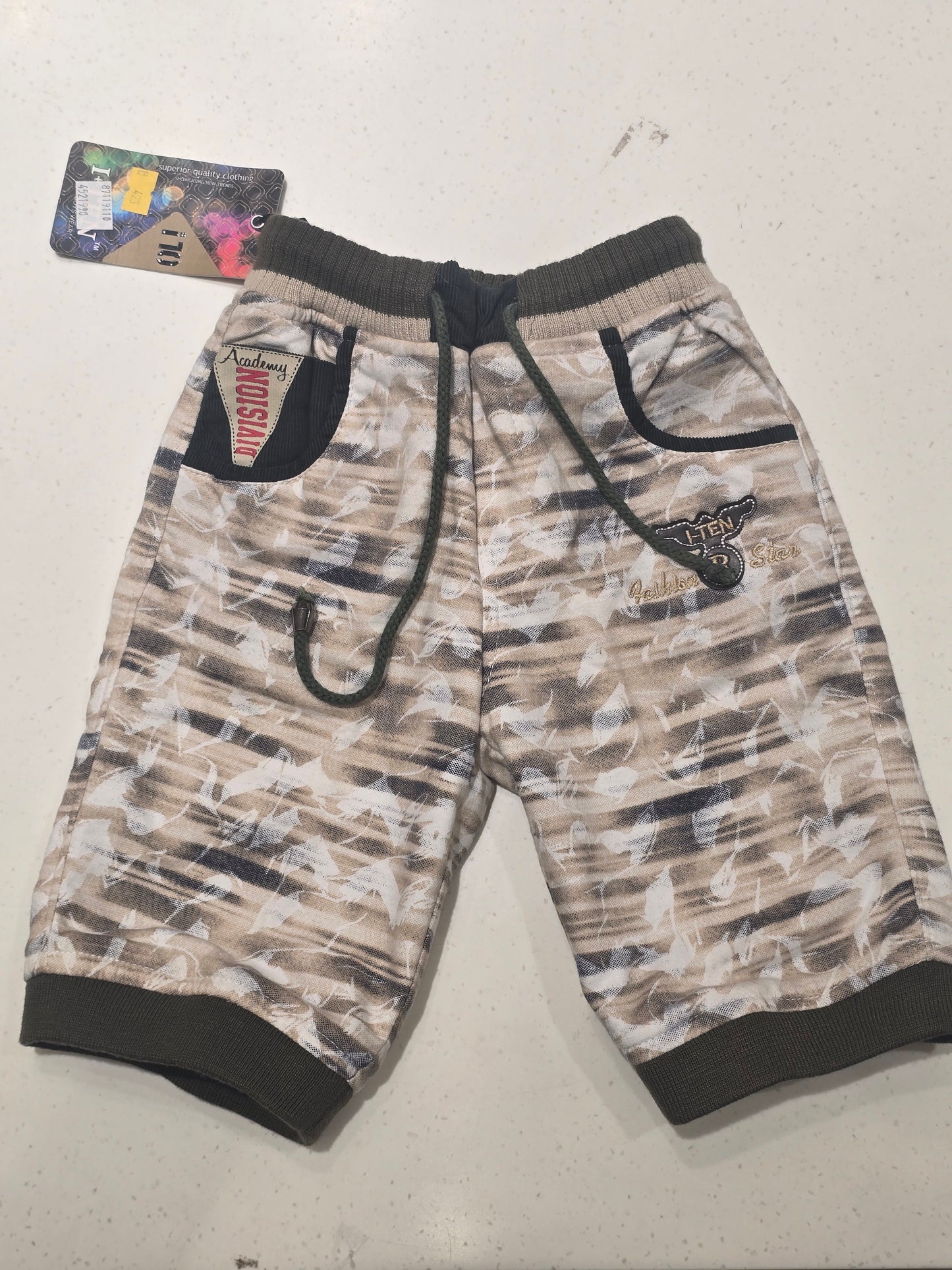 Lycra Material multi colour shades ¾ with 4 pockets