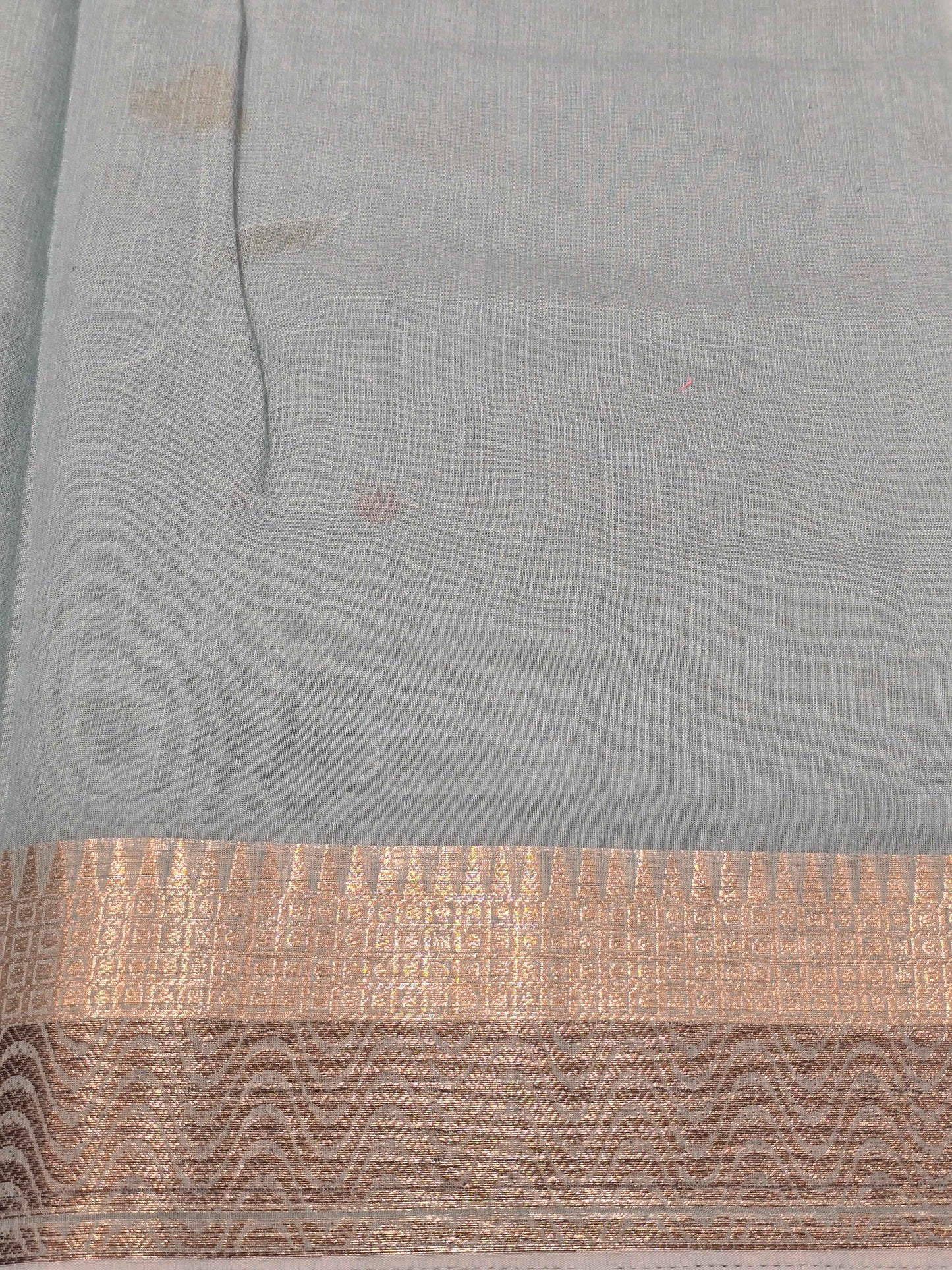 Tussar Saree with Multicolour Embroidery & Sequin