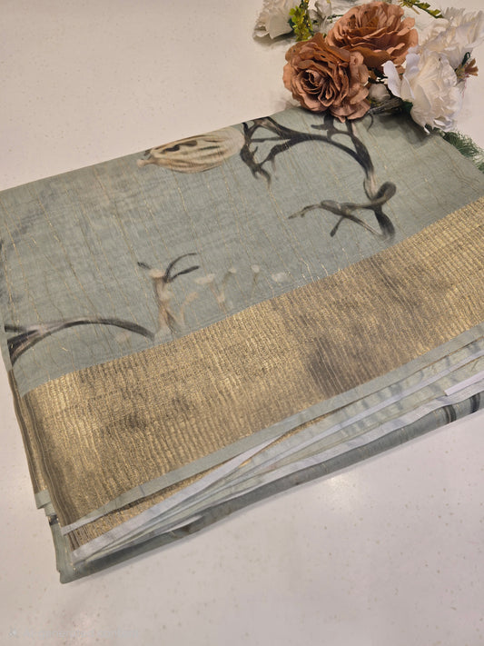 Double Organza with art silk Festive | party wear