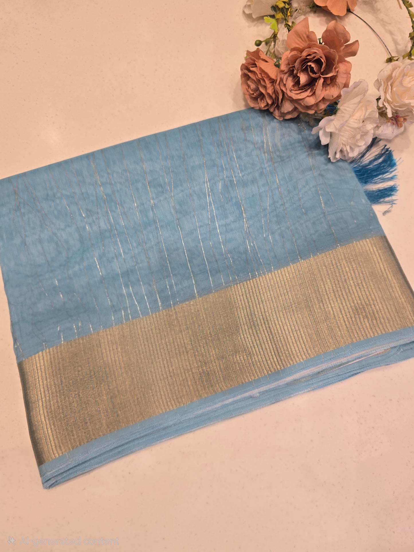 Double Organza with art silk Festive | party wear