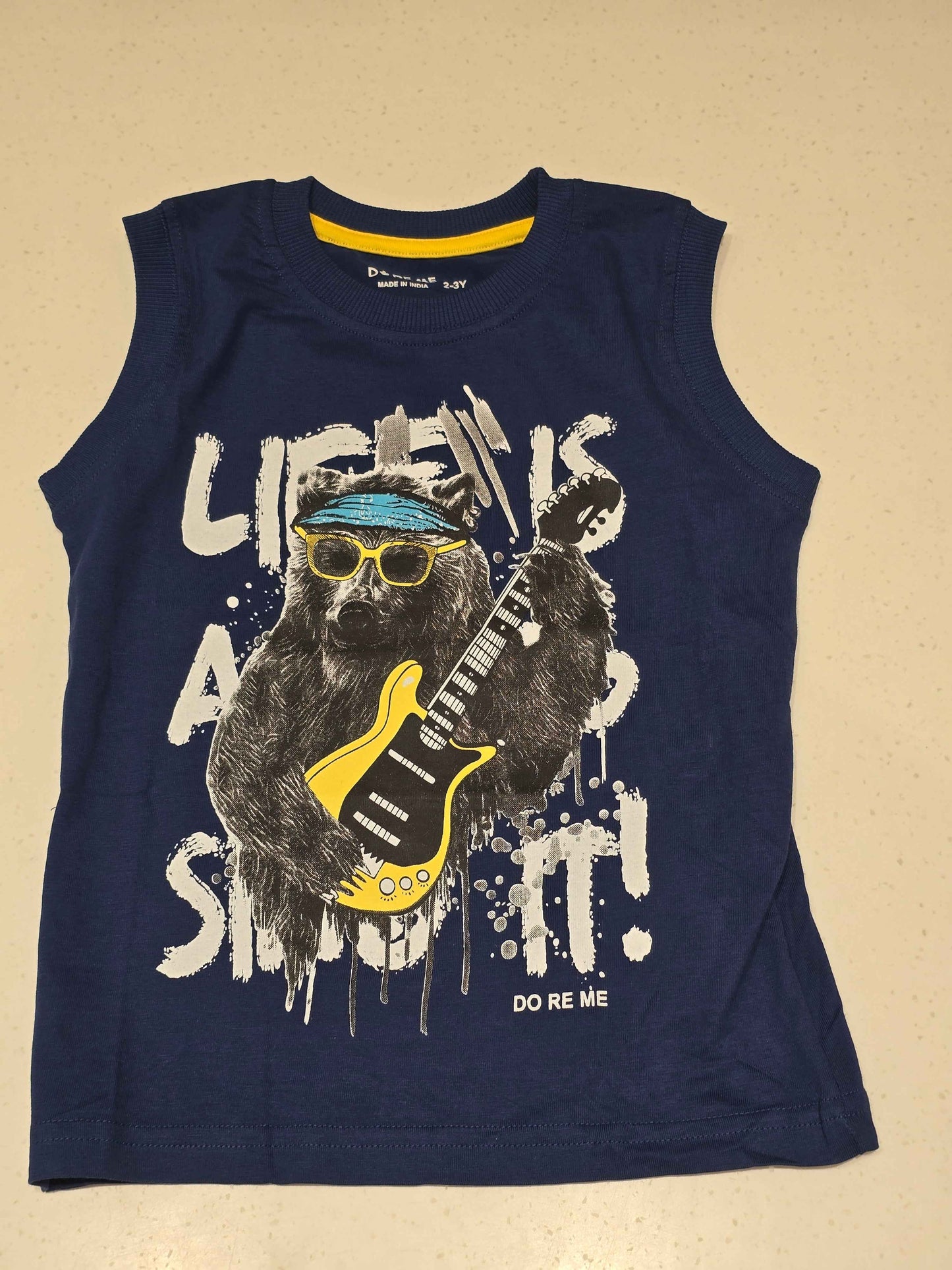 Baby Boys Cotton Round Neck T Shirt