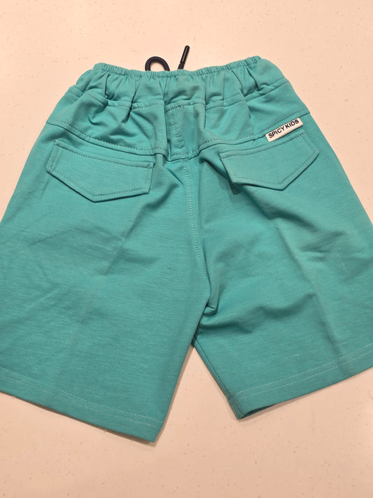 Rama Green Cotton Shorts for Boys