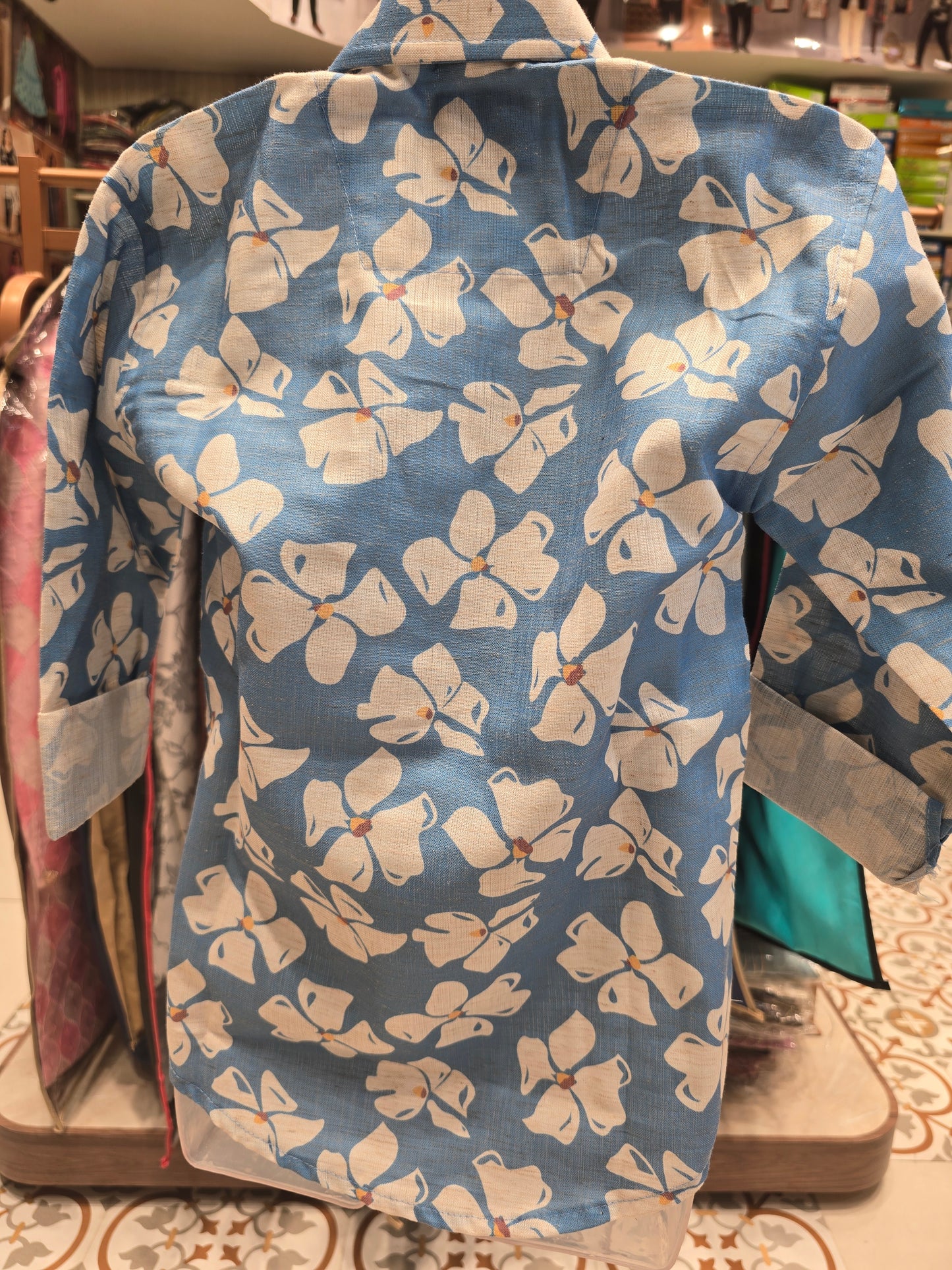Boys Cotton Printed Shirt – Full Sleeves | Summer Wear