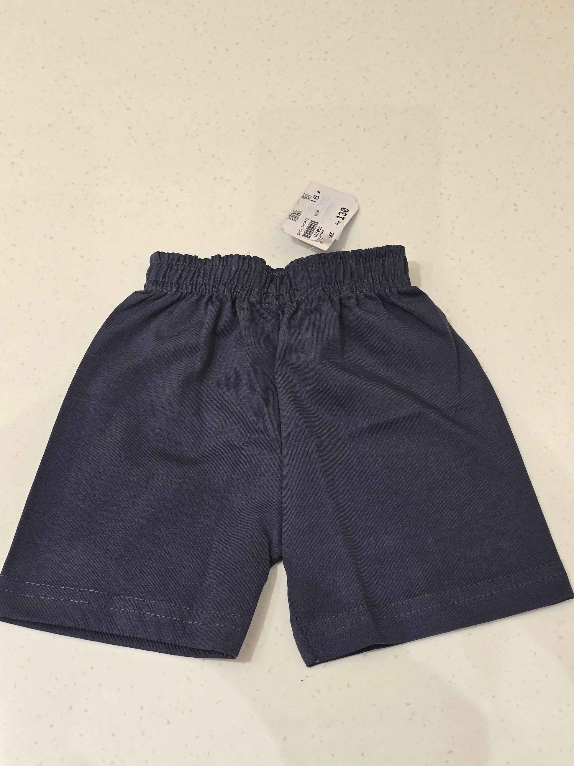 Baby Boys Cotton Elastic Waist Shorts
