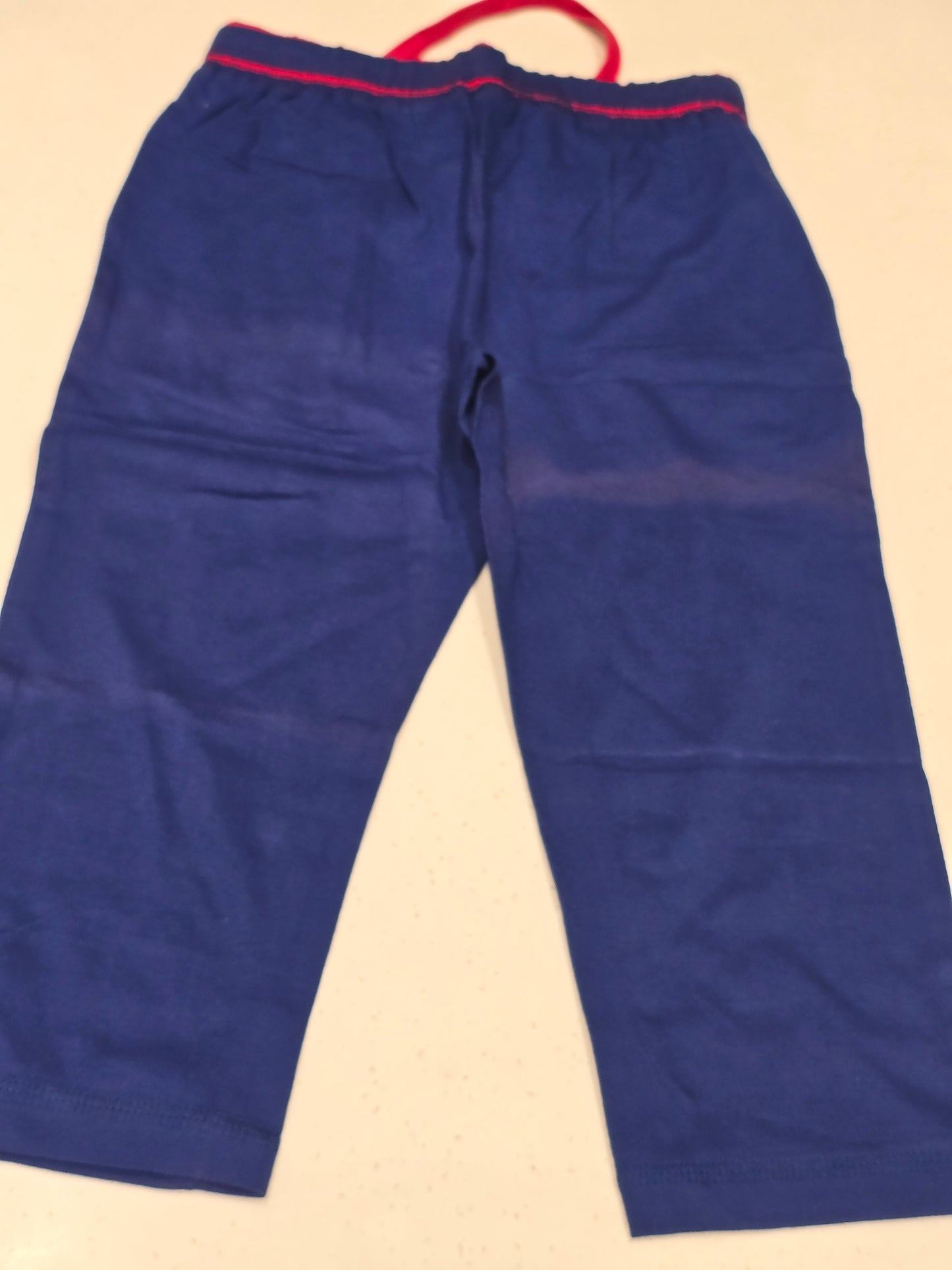 Girls Cotton Capri Bottom with Elastic Waist