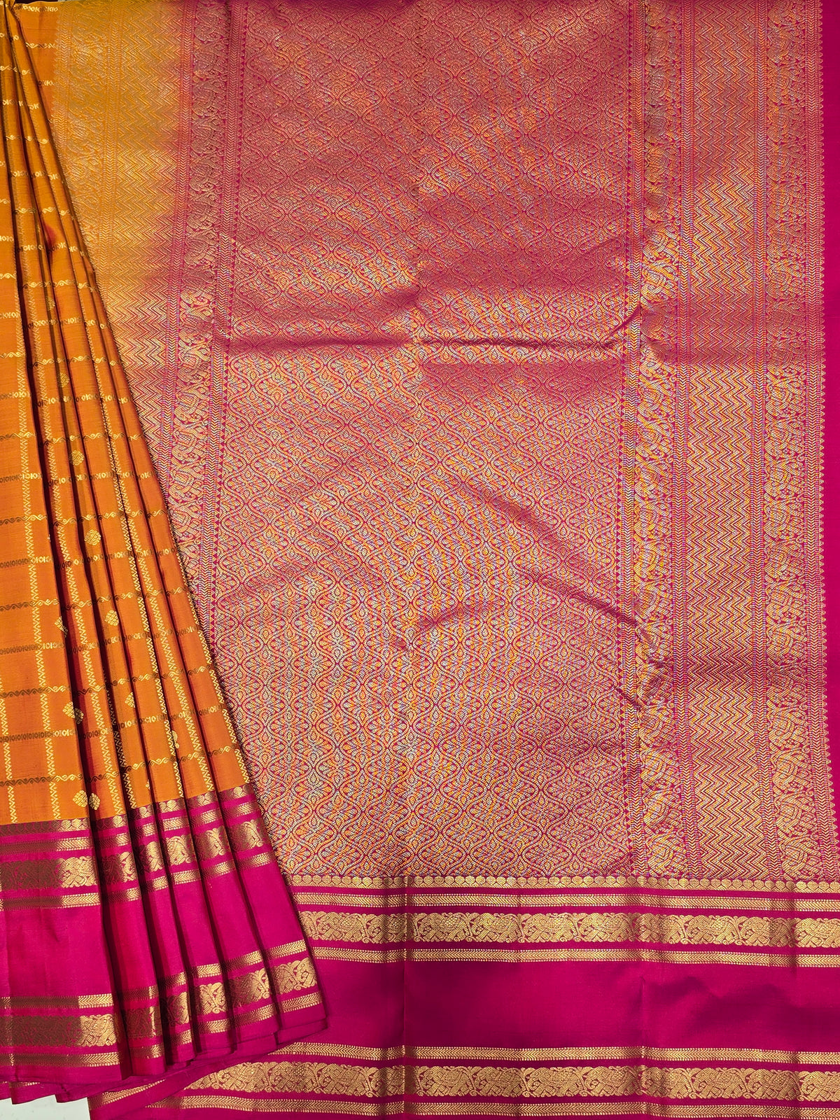 traditional Kanjivaram silk sarees .