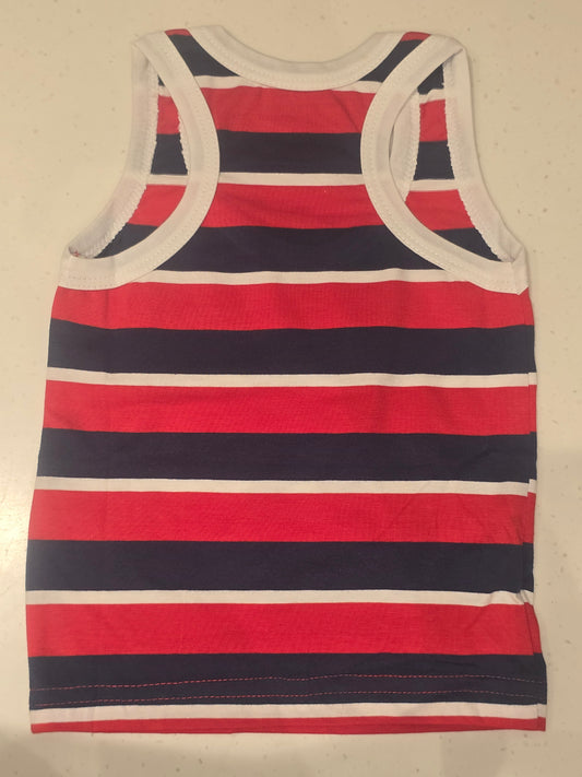 Cotton material multi colour Sleeveless t-shirt