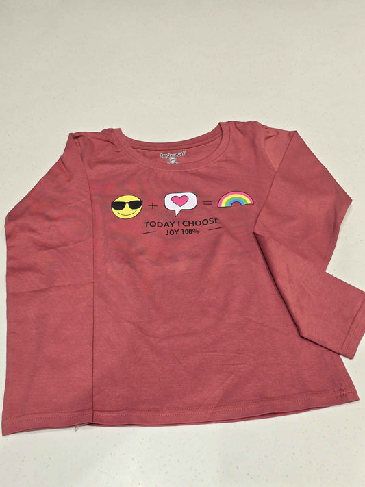 long-sleeve graphic top
