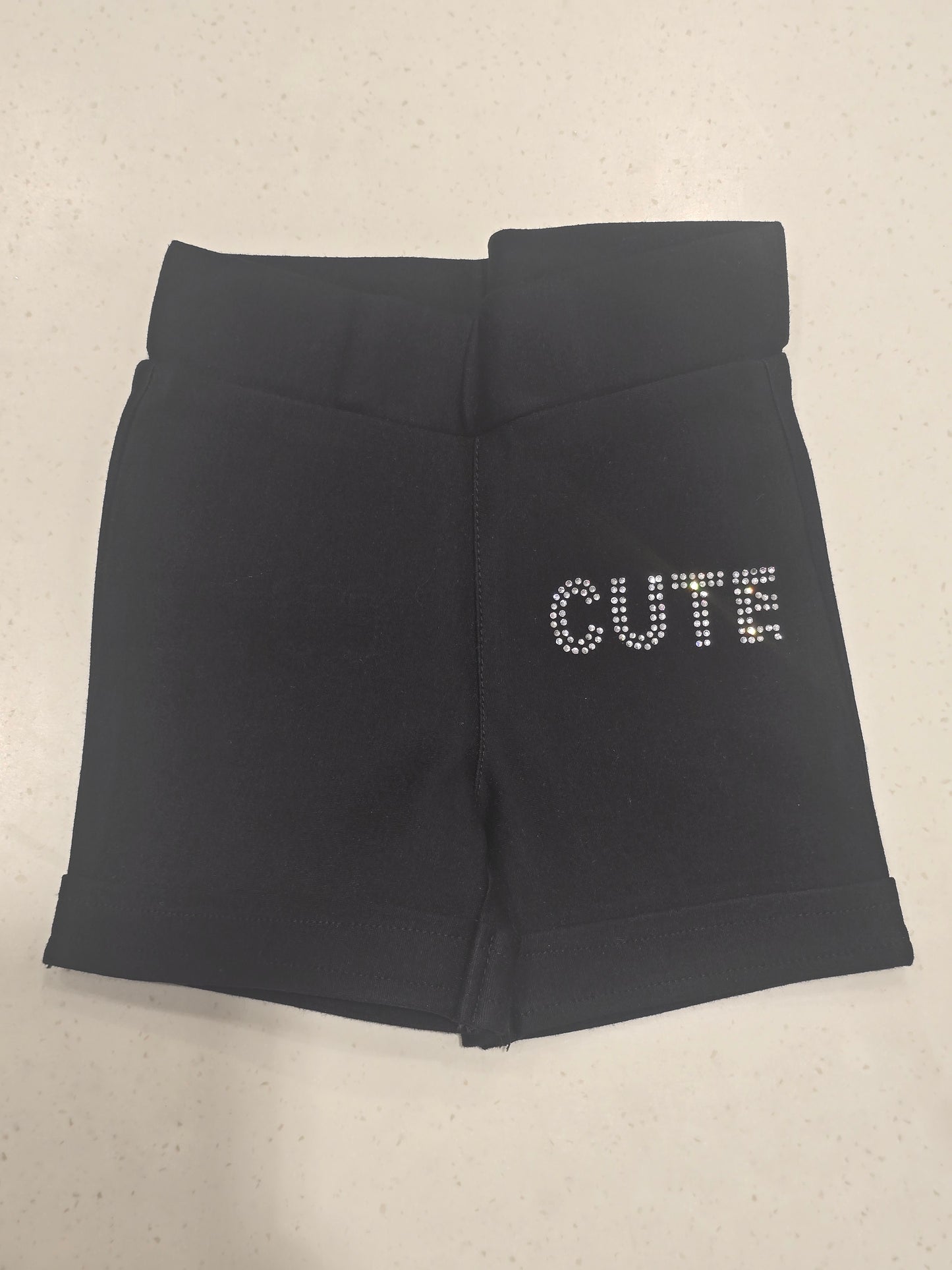 Baby Girls Stretchable Tikli Work Shorts