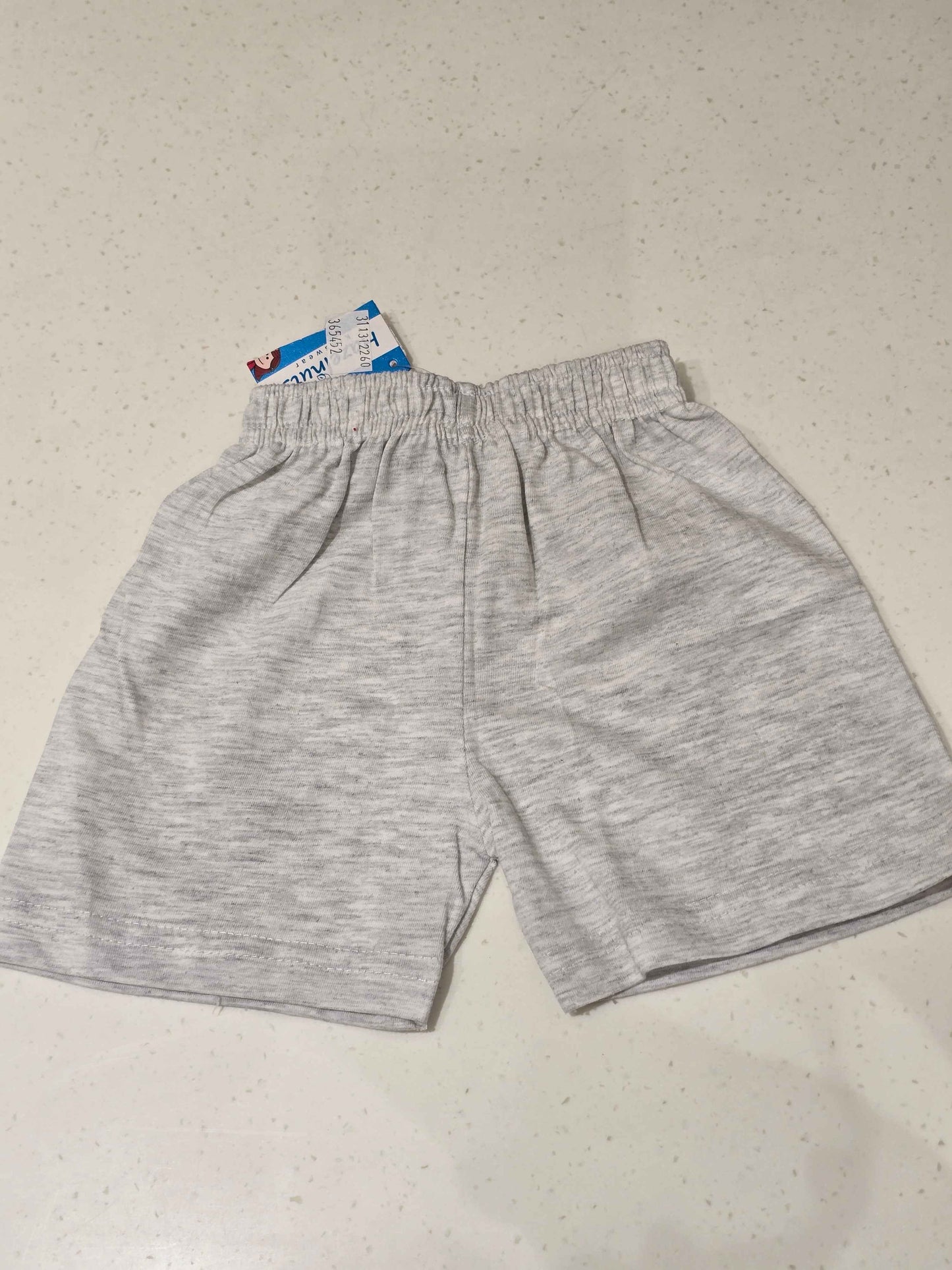 Baby Boys Cotton Elastic Waist Shorts