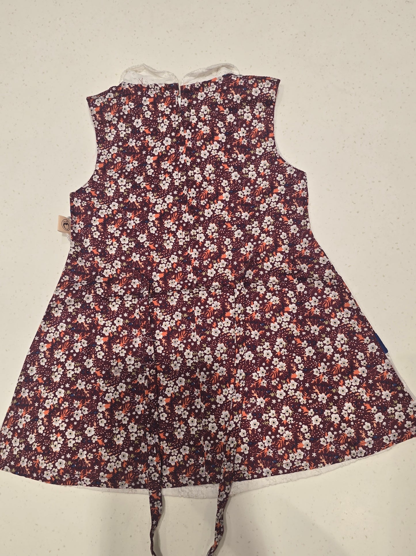 Baby Girl Multi Colour Cotton Printed Frock