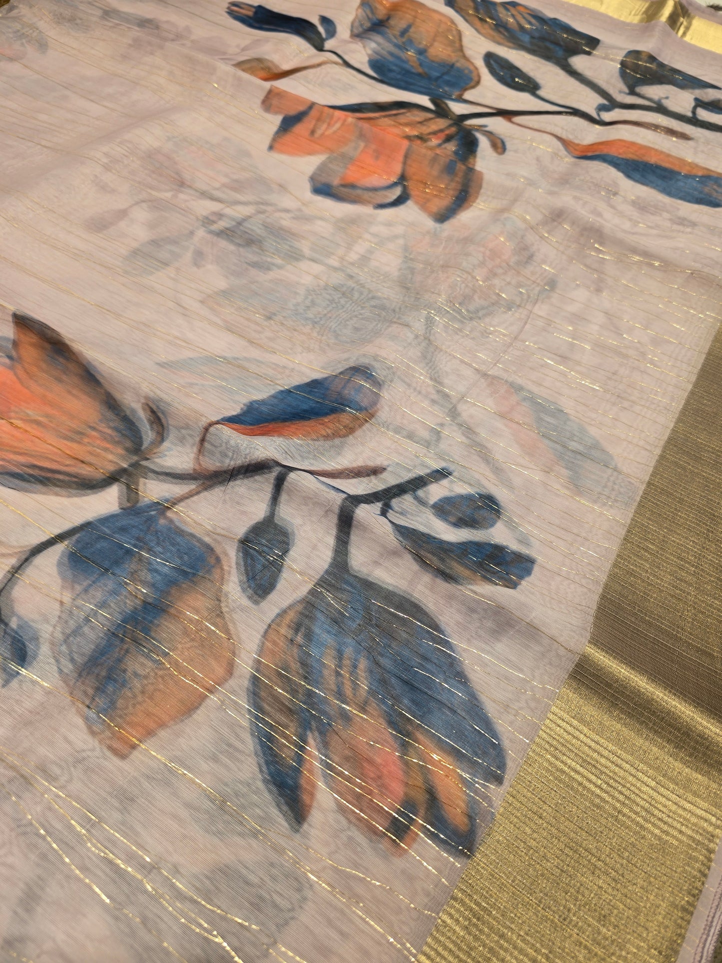 Double Organza with art silk Festive | party wear