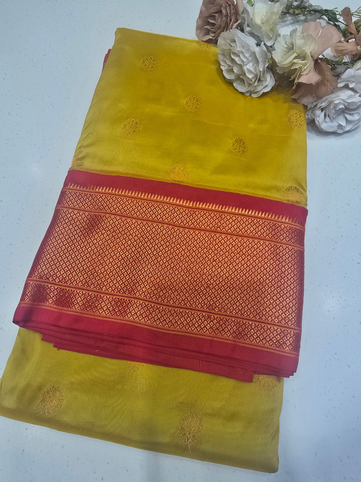 Paithani Semi Silk Saree with Rich Pallu and Small Motifs Across the Body | Festive & Wedding Wear Silk Saree