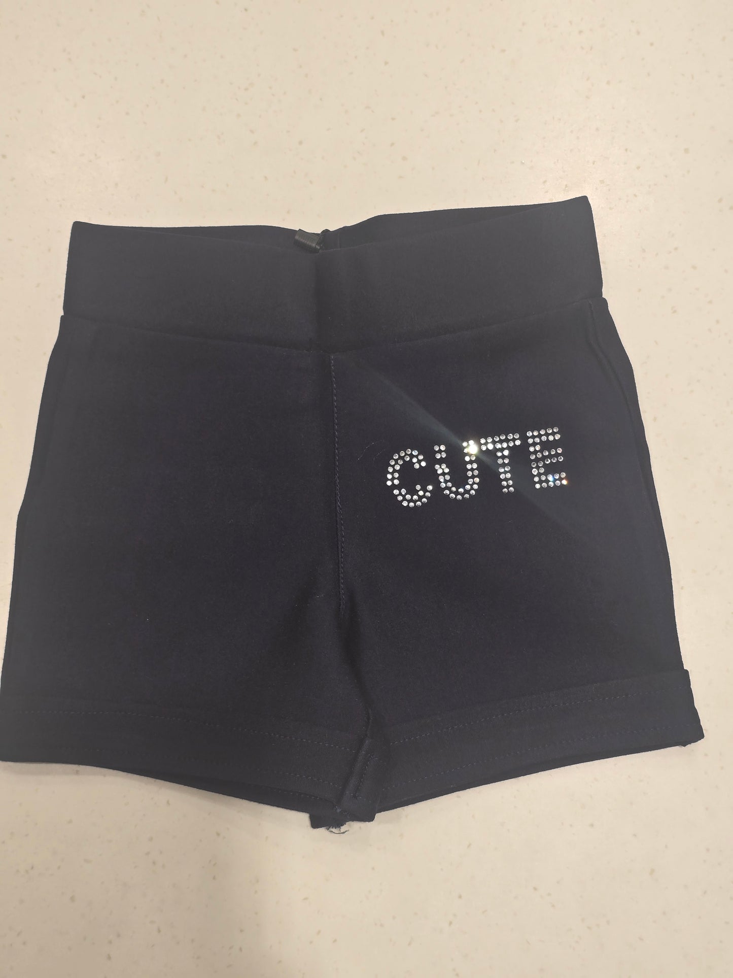 Baby Girls Stretchable Tikli Work Shorts