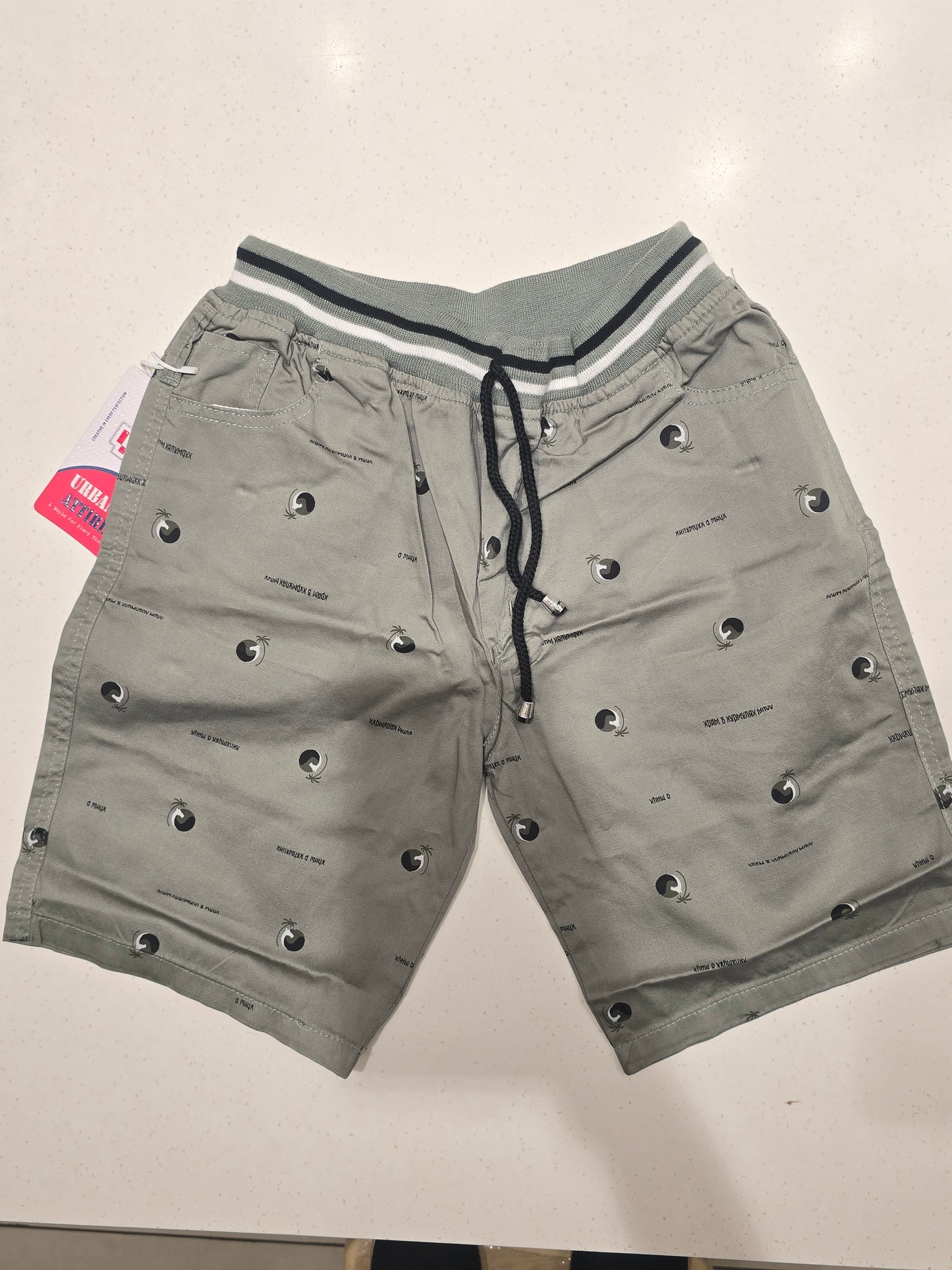 Blue Cotton Shorts for Boys